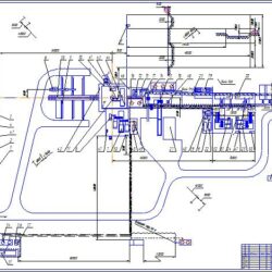 Схема размещения оборудования буровой установки Уралмаш 3Д-76