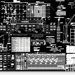 Технологическая карта на 4 этажное каркасное здание