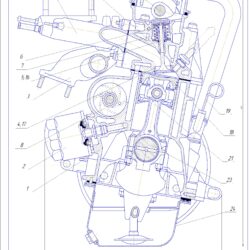 Расчёт бензинового двигателя ВАЗ-2108