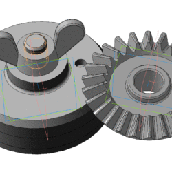 Пресс-форма для модели из полистирола "Зубчатое колесо"