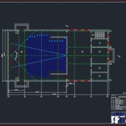 Проект системы кондиционирования воздуха зрительного зала кинотеатра на 400 мест