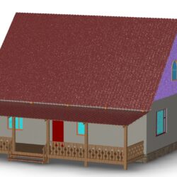 Частный дом 3D