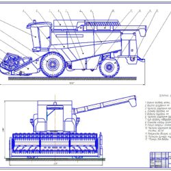 Модернизация зерноуборочного комбайна РСМ-142 “Асros” для уборки рапса