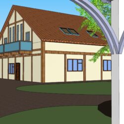 Проектирование деревянного загородного дома