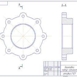 технологический процесс механической обработки детали корпус сальника
