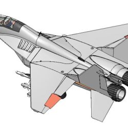 МИГ-29. Сборная модель.