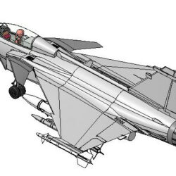 SAAB JAS39 Gripen. Сборная модель