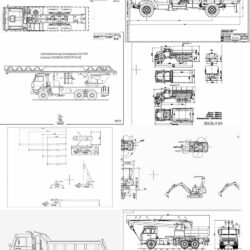 Сборник чертежей грузовой и специализированной техники