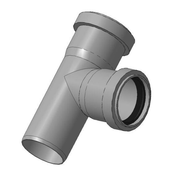 Фитинги канализационные D50 - Чертежи, 3D Модели, Проекты, Системы ...