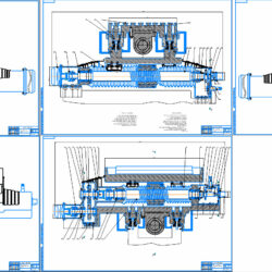 Разработка конструкции крестового стола и приводов поперечной и продольной подачи горизонтального многоцелевого станка ИР320ПМФ4 с ЧПУ