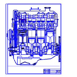 Конструктивная разработка и расчет бензинового двигателя Ваз 2106