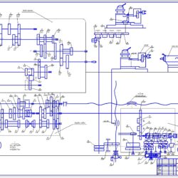Проект токарного станка на базе станка модели 16К20 с подробной разработкой привода главного движения