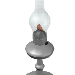 Керосиновая лампа 3D