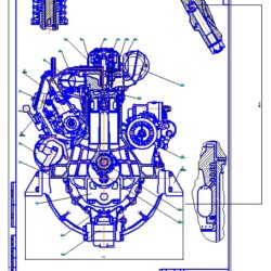 Проектирования автомобильного двигателя 3Д6.