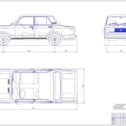 Тяговый расчёт автомобиля с механической трансмиссией ВАЗ-2105