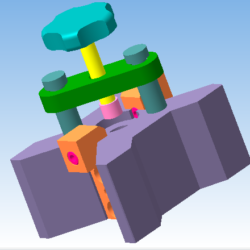 3D-модель приспособления для свердления