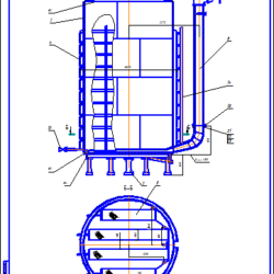 Линия производства дрожжей с расчетом дрожжерастильного аппарата ВДА-30