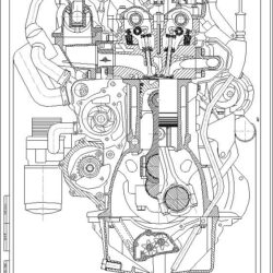 Курсовой проект по автомобильным двигателям (прототип Volkswagen)