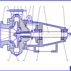 Курсовая работа "Центробежный насос К 290/30"