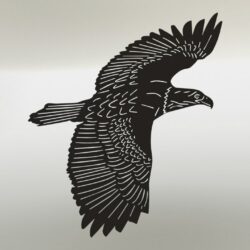 Картина "Летящий орел"