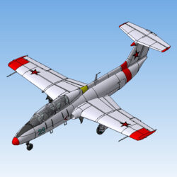 Учебно-тренировочный самолет Л-29 (L-29)