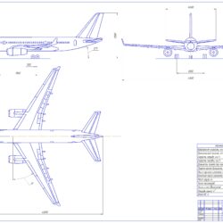 Общий вид самолета Ту-204