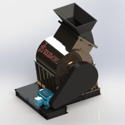 3D модель Молотковой дробилки