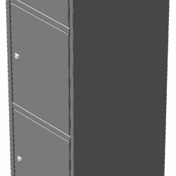 Шкаф для раздевалок металлический ШРМ-350-4