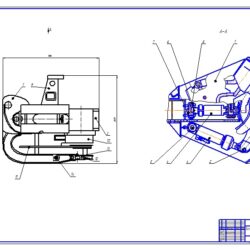 Расчет и проектирование захватно-срезающего устройства валочно-трелевочной машины ЛП-58-01