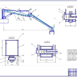 Расчет и проектирование манипулятора трелевочного трактора ТБ-1А