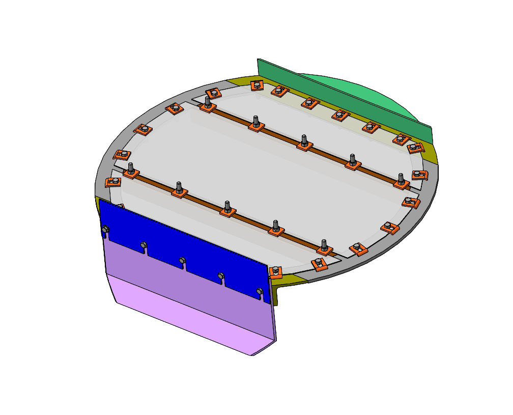 Тарелка картонная d=230мм Карта (100шт/1уп) / ЭКО