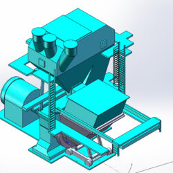 Модель системы пылеприготовления прямого вдувания с мельницами-вентиляторами