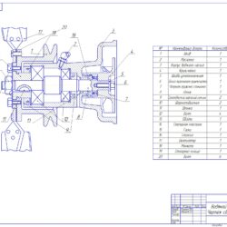 Проект технологического процесса ремонта водяного насоса дизеля Д-240 Пояснительная записка к курсовой работе по дисциплине: Технология ремонта машин