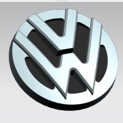 Выпуклый значок Volkswagen