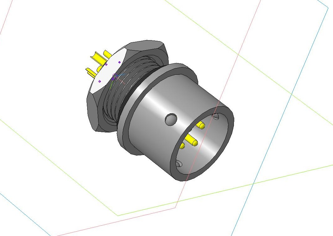 3d model connector