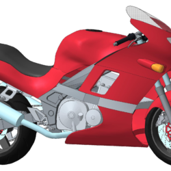 Спортивный мотоцикл Кавасаки Зизер 400