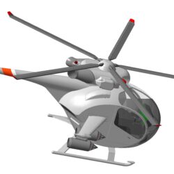 Легкий разведывательный вертолет ЛС-2Р