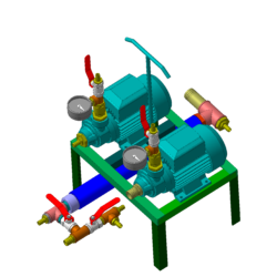 Газо-жидкостная установка (ГЖУ) для производства пеноизола ("Юнипора")