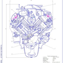 Тепловой расчет и конструирование дизельного двигателя на основе прототипа ЗиЛ-645