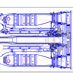 Изучение турбины и камеры сгорания авиационного двигателя Р11-Ф300