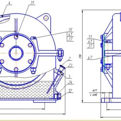 Проектирование механического привода с цилиндрическим двухступенчатым редуктором