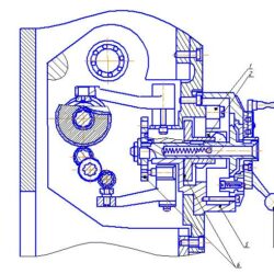 Проект широко универсальный фрезерный станок модель 676 с детальной разработкой коробки скоростей