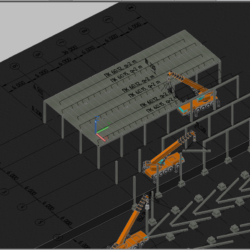 Технологическая карта на монтаж каркасно-панельного здания в 3д