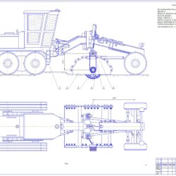 Разработка дорожной фрезы на базе автогрейдера ДЗ-143