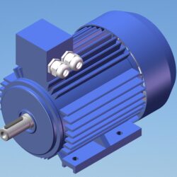 Электродвигатель АИР80А2 3D, 1,5 кВт 3000 об/мин