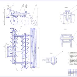Разработка конструкции лущильника ЛДТ-3,5 КП