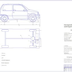 Проектировочный расчет показателей динамичности и топливной экономичности автомобиля ВАЗ 1111