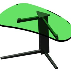 Стол компьютерный (столешница - стекло)