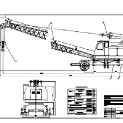 Проектирование стрелы и механизма подъема колесного крана (КС-5363)