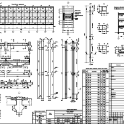 Проектирование железобетонных конструкций многоэтажного здания - 60.8х16.8 м